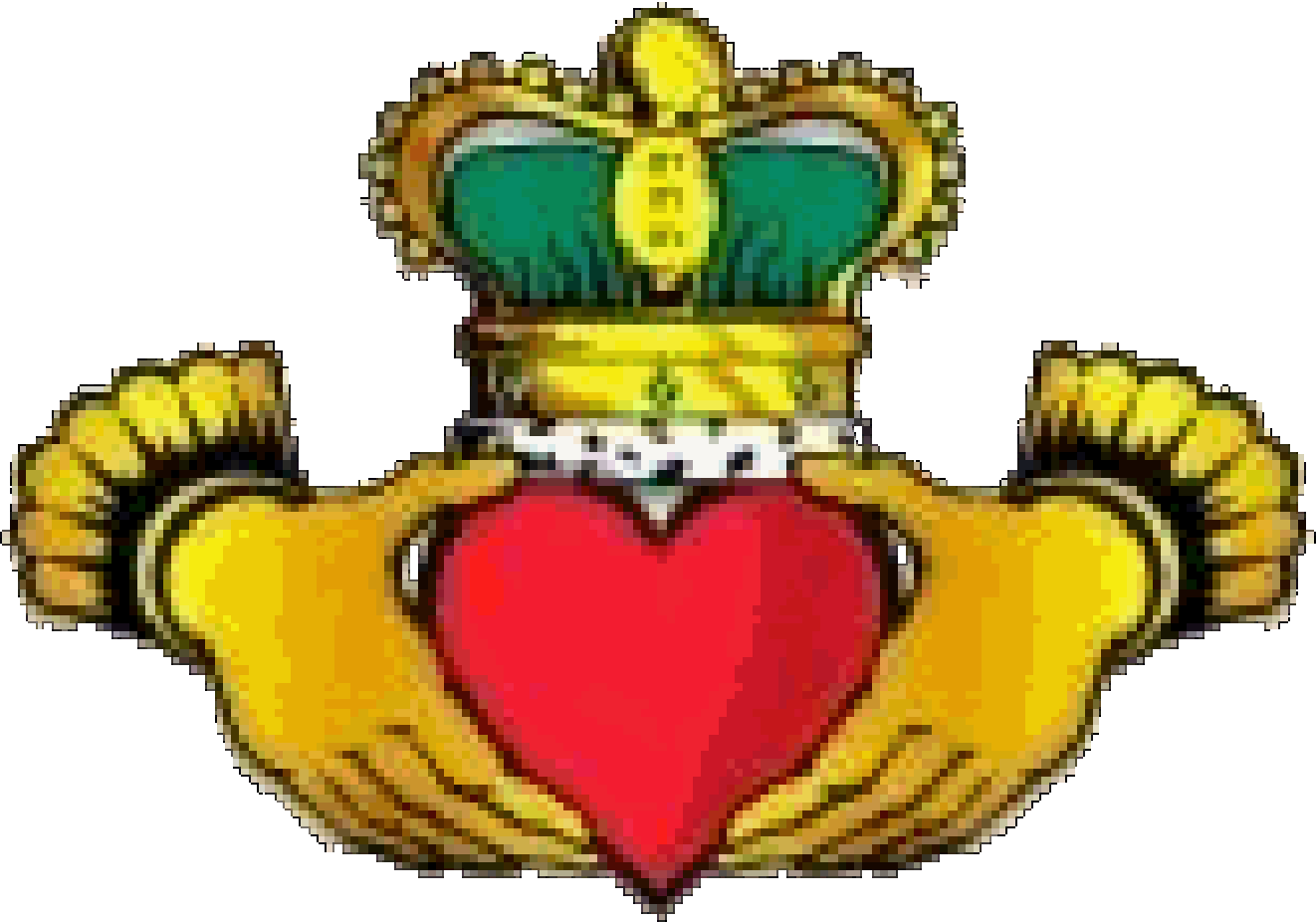 clip art illustrations claddagh - photo #4